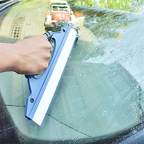 GS Silicone Water Wiper Plate Glass Cleaner Scraper Quick Drying Blade Squeegee Auto Car Windshield Window Washing Cleaning Accessories Tool