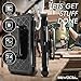 iPhone 7 Plus/iPhone 6 Plus Case, Evocel [Trio Pro Series] Textured Body, Multiple Layers, & Kickstand for iPhone 7 Plus/iPhone 6 Plus/iPhone 6s Plus (5.5