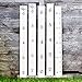 Growth Chart Art | Wooden Growth Chart Ruler Kids Height Chart for Boys + Girls | Measuring Kids Height Wall Décor | White with Navy Numerals and Saying “Love Grows Here”