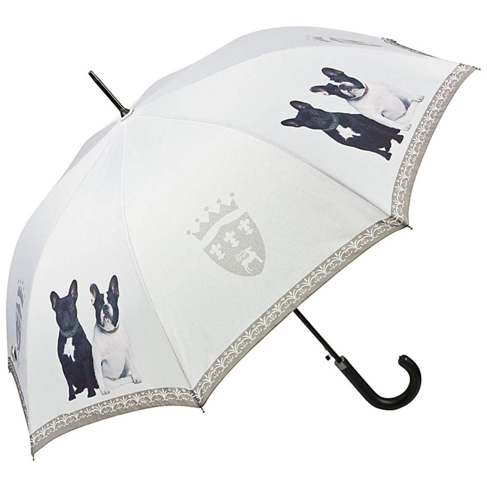 VON LILIENFELD Umbrella Automatic Dog Women Motif French Bulldogs