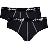 SLOGGI Mens Men Start Midi C2p BoxUnderwear