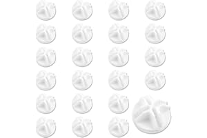 24Pcs Wire Cube Connectors,White Plastic Connector,Wire Cube Connectors for Modular Closet Storage Organizer for Modular Clos