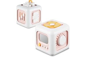 Sensory Toys for Toddler 1-3|Montessori Travel Toys for 1 Year Old Boy 12-18 Months Baby|Busy Activity Cube Birthday Christma