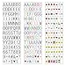 270 Letters, Numbers, Symbols and Emojis for A4 Size LED Message Box