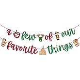 A Few of Our Favourite Things Banner for Christmas Party Decorations