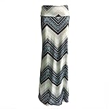 NREALY Skirt Womens High Waisted Bodycon Boho Long