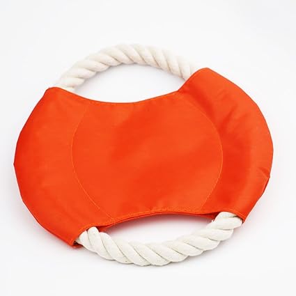 rope frisbee dog toy