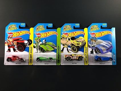 Hot Wheels Car-Off-Road/Workshop/City/Race (Design May Vary) (Small, Multi Color)