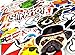 Sticker Pack (200-Pcs), Secret Garden Graffiti Sticker Decals Vinyls for Laptop,Kids,Teens,Cars,Motorcycle,Bicycle,Skateboard Luggage,Bumper Stickers Hippie Decals bomb Waterproof    