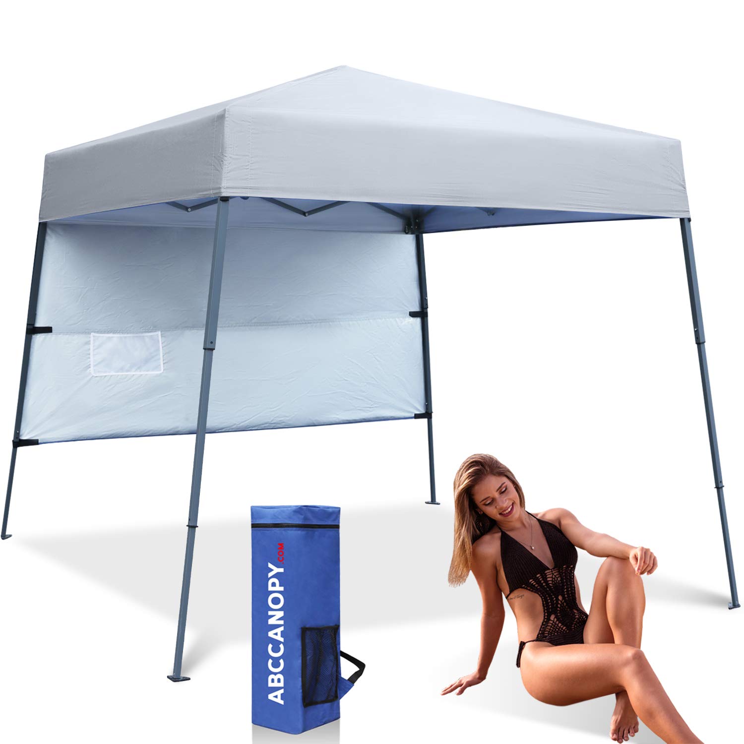 ABCCANOPY Beach Canopy Pop Up Camping Canopy with Easy Set Up Outdoor Canopy Tent, Gray