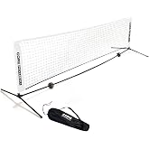 Ultimate Portable Pickleball Net System| Tournament-Grade| Adjustable | Indoor &amp; Outdoor Pickleball Net| Premium &amp; Durable Equipment (10ft Net)