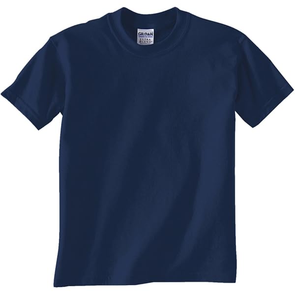 Gildan G500B Youth Heavy Cotton T-Shirt - Carolina Blue, Size M, 5.3 Oz DryBlend Fabric