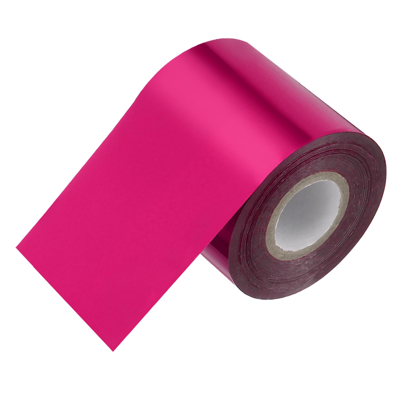 PATIKIL 2" x400Ft Hot Stamping Foil Paper, Heat Transfer Hot Stamping Paper Foil Roll for Leather DIY Logo Decor Craft Gift Package Scrapbook Card, Rose Red