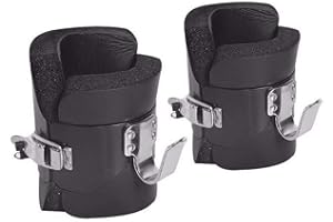 FITNESS MANIAC USA Anti Gravity Inversion Boots - Stress Relief, Fitness, and Core Workout - Hanging for Ab Crunch, Abdominal Sit Up, Hooks Bar Therapy in the Gym