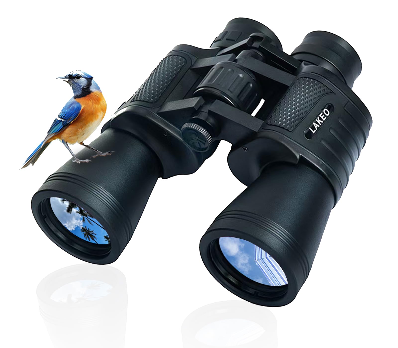 Photo 1 of 30x50 High Powered Binoculars for Adults, Waterproof Compact Binoculars with Low Light Vision for Bird Watching Hunting Football Games Travel Stargazing Cruise with Carrying Bag