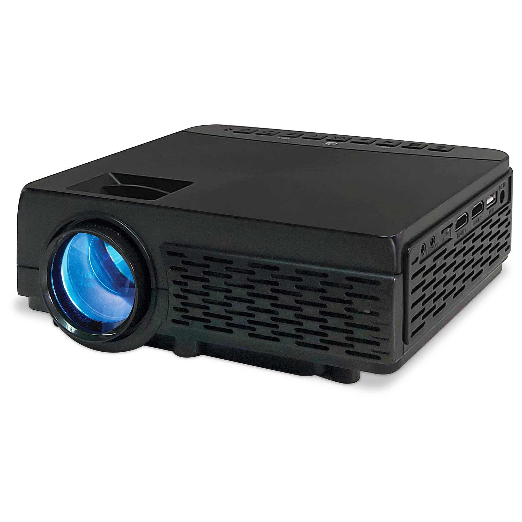 Photo 1 of GPX Mini Projector with Bluetooth, USB and Micro SD Media Ports, Includes Remote (PJ300B),Black