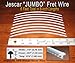 C. B. Gitty Guitar/Bass Fret Wire - Widest/Highest Jumbo Size Nickel-Silver - Six Feet