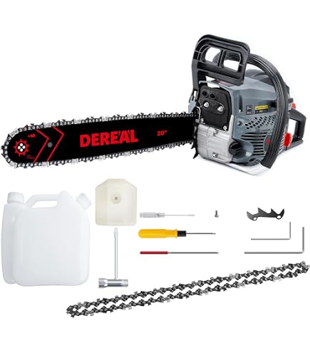 Amazon.com : 62CC Gas Chainsaws 2-Stroke Gasoline Chainsaw 20-Inch