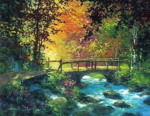 Hestian Children's Paint-by-number Kits, Pbn Kit, Diy Kit for Kids, Crystal Diamond Painting--- SPRING