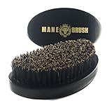 The Mane Brush - Mens Curved Military Hair and