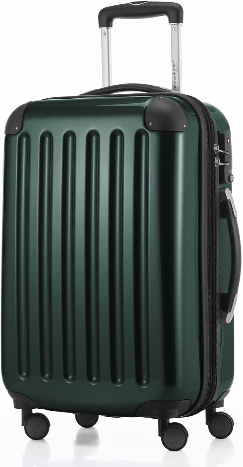 Hauptstadtkoffer, Alex, Set of 3 suitcases, Travel suitcases, Trolley, Rigid Luggage, Travel Set, TSA, 4 Double Wheels (S - Image 4