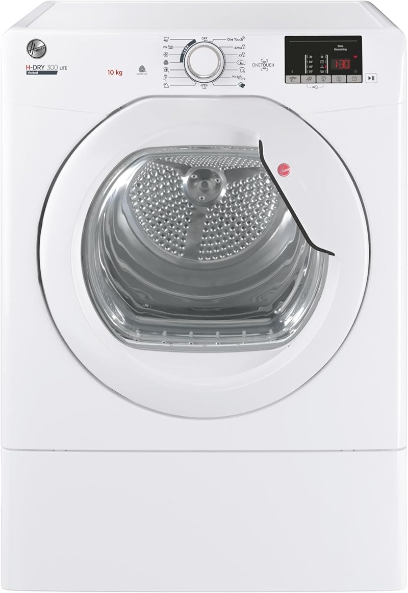 Hoover H-DRY 300 LITE Freestanding Vented Tumble Dryer 10 Kg NFC App