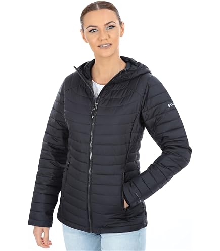 Columbia Women's White Out ll Omni Heat Jacket Puffer (XS, Black