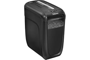 Fellowes Powershred 60Cs 10-Sheet Cross-Cut Paper and Credit Card Shredder with SafeSense Technology (4606001)