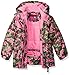 Pink Platinum Girls' Camo Heart Print Better Snowsuit