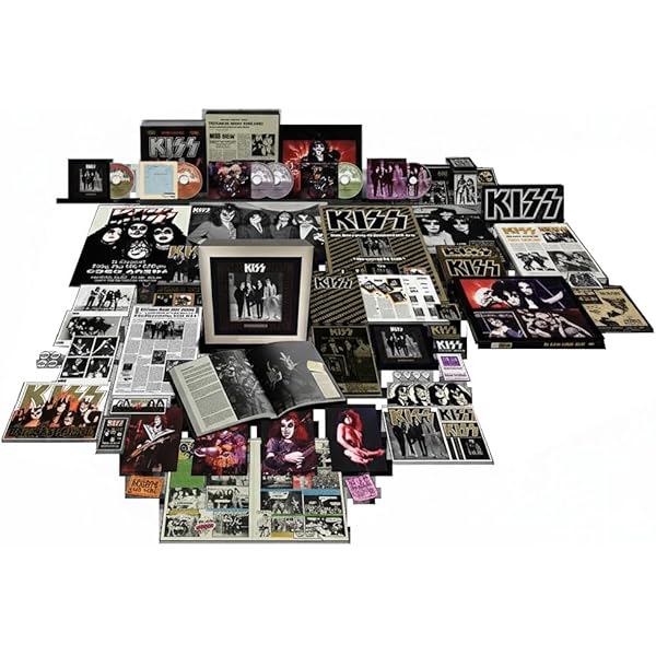 KISS 紙ジャケット 8枚セット、BOX付き KISS CD Box Set