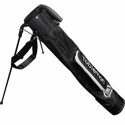 Club Case With A Stand Striped Black Golf Wear #womens #golf #sets Club Case With A Stand Striped Black Golf Wear