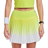 AFZ Women Pleated Tennis Skirt with Shorts High Waisted Pickleball Golf Skirts Athletic Skorts