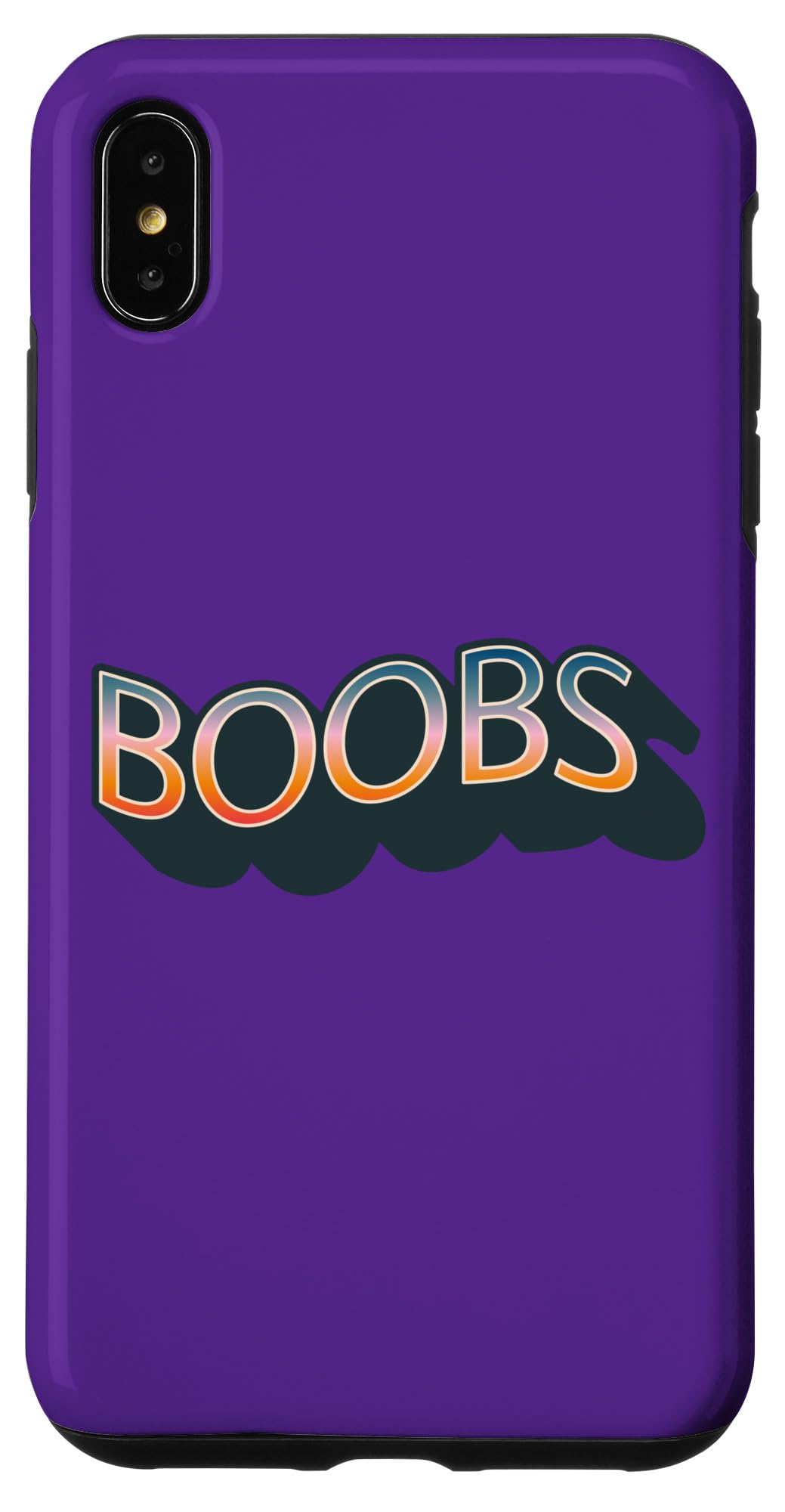 iPhone XS Max BOOBS Vintage Vibes Design Case