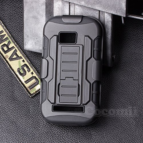 Nokia Lumia 710 Case, Cocomii® [HEAVY DUTY] Nokia Lumia 710 Robot Case **NEW** [ULTRA FUTURE ARMOR] Premium Belt Clip Holster Kickstand Bumper Case [MILITARY DEFENDER] Full-body Rugged Dual Layer Hybrid Protective Cover Bumper Case [COCOMII WARRANTY] ::: The Ultimate Protection from Drops and Impacts for your Nokia Lumia 710 Sabre (Black/Black) ::: ★★★★★