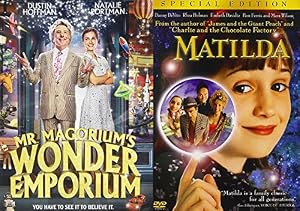 Image of Matilda + Mr. Magorium's Wonder Emporium Magical DVD Set Classic Family Fantasy Movie Bundle Double Feature