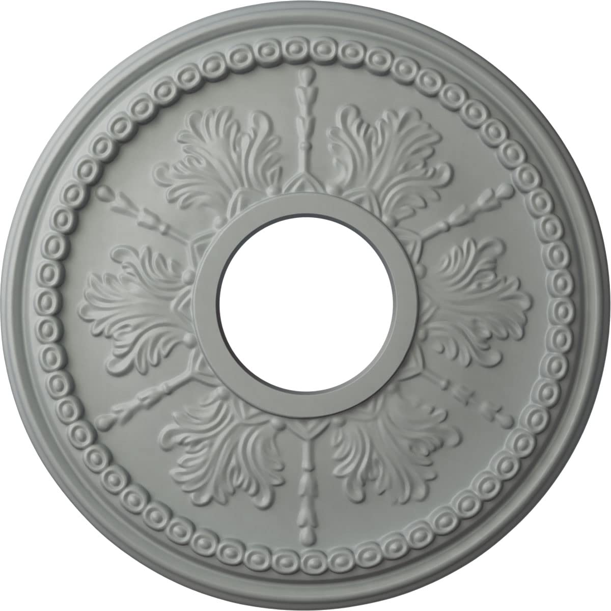 Photo 1 of 13 7/8"OD x 3 3/4"ID x 1 1/4"P Tirana Ceiling Medallion (Fits Canopies up to 4 3/4")