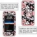iPod Touch 5 Case,iPod Touch 6 Case,OBBCase Three Layer Heavy Duty Hybrid Sturdy Armor High Impact Resistant Protective Cover Case for Apple iPod 5/Apple iPod 6 Rose Flower/Black