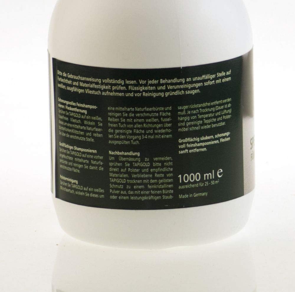 Tapigold Spezial Shampoo Fur Teppiche Polster Sisal 1 Liter