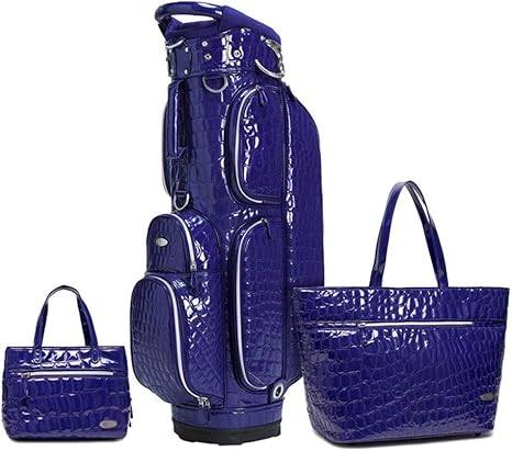 Amazon Co Jp キャディバッグ 女子ゴルフバッグセットゴルフキャリーバッグ軽量ゴルフ旅行主催 ゴルフ用品キットは1つのレディースゴルフ ハンドバッグ 1ゴルフの服バッグ 1ゴルフバッグを含めます レディース Color Blue Size As Shown ホーム キッチン