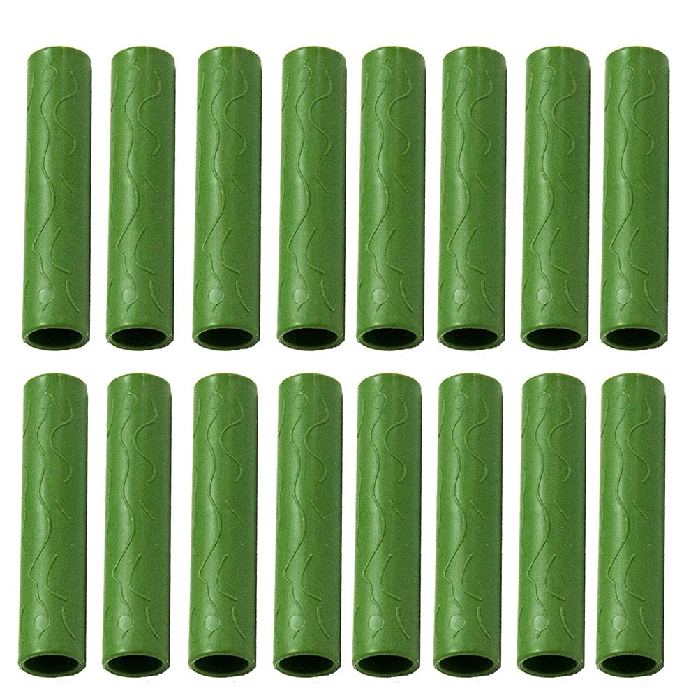 CENPEK 16 Pack Garden Stake Connecting Pipe Diameter 8mm Plant Support Stakes Connectors for Tomatoes Trees Fences Vegetable Trellis