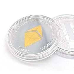 GARASANI 2 Pack Ethereum Coin Commemorative Coin