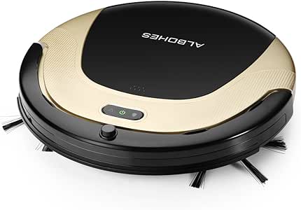 Albohes M504 Robot Aspirador, Auto-carga, Ultra Delgado Robot Aspirador