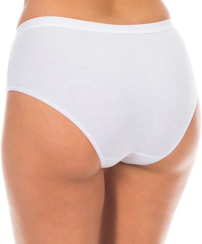 Boxershorts Damen 3er Pack | Les Pockets Ecodim Weiches Gefühl | Stretch-Baumwolle | Extra flache Verarbeitung | Täglicher Komfort | Mehrfarbig