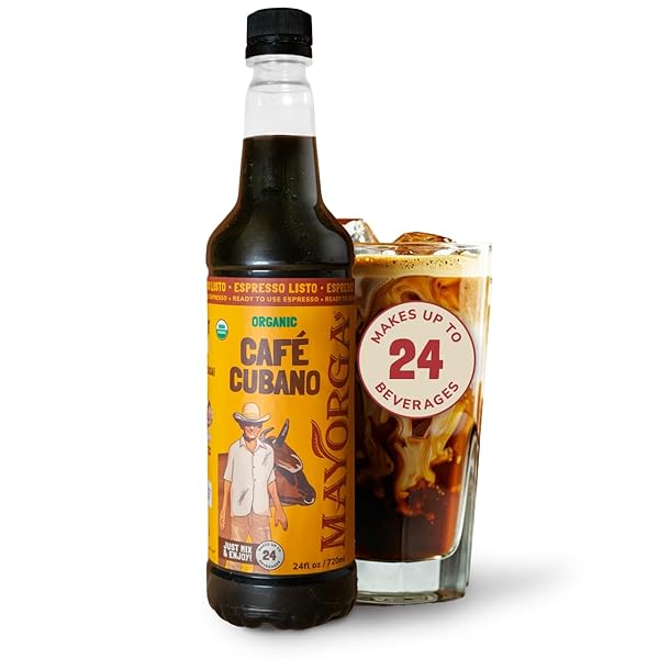 MAYORGA ESPRESSO LISTO COFFEE CONCENTRATE, ORGANIC ESPRESSO READY-TO-DRINK...