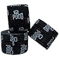 2POOD Lift Heavy Weightlifting Tape 3-Pack | Crossfit Weightlifting Tape | Premium Adhesive Tape for Weightlifters | Easy Stretch & Flexible for Non-Slip Lifting (Black)