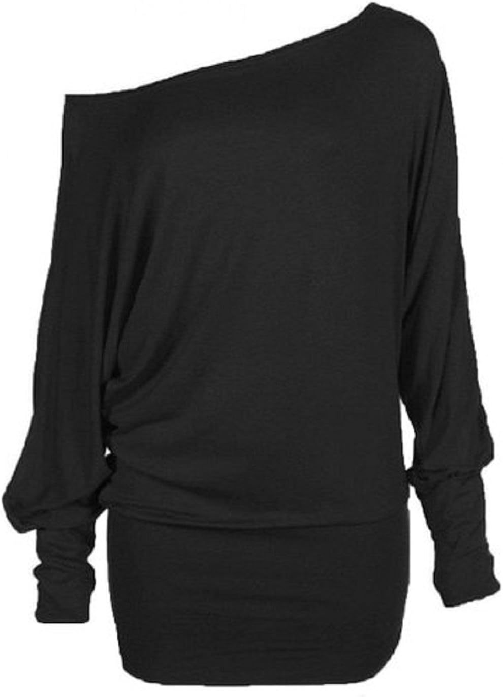 batwing top black