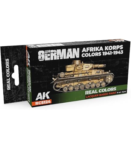 Amazon.com: AK Interactive German Afrika Korps Colors 1941-1943