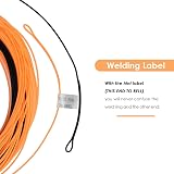 SF Sink Tip Line Fly Fishing Line WF4F/S Orange Black 100ft IPS3 11ft Tip view 6