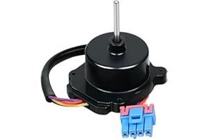 CUSVIVID Upgraded EAU65058502 Condenser Fan Motor Assembly Fit for LG Refrigerators, AP7178309 Evaporator Fan Motor Replaces EAU64843805 PS16662422 RFD3410A102A EAU65058501 EAU63103302, DC12V 1A 4-Pin