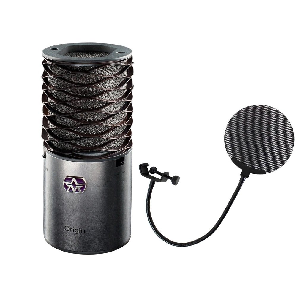Microphones Aston メタルポップフィルター 2点セット コンデンサーマイク Origin B01n0a2nqi Ast Origin Aston コンデンサ 人気満点